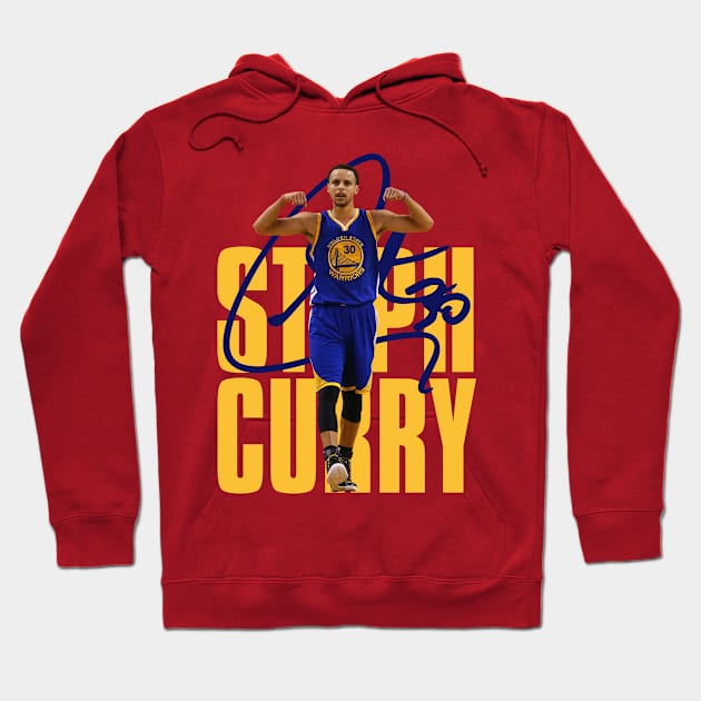 Steph Curry - Golden State Warriors Hoodie by Litaru